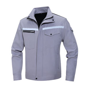 Tuta da <span class=keywords><strong>Lavoro</strong></span> Estiva Impermeabile <span class=keywords><strong>in</strong></span> Cotone Elasticizzato Personalizzata, Alta Visibilità, Comoda per Lavoratori - Product Image 3