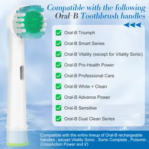 Zachte Borstelborstelopzetborstel Usb Elektrische Tandenborstelkoppen Voor Volwassenen Voor Huishoudelijk Gebruik Op Voorraad