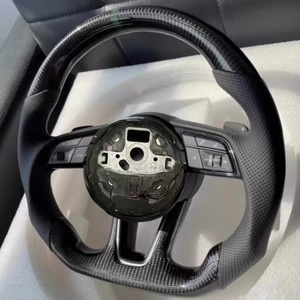 Volante de cuero personalizado para Audi A4 A3 A5 A6 B6 RS7 SQ8 RS6 C8 RS3 SQ5 Q3 R8 Q7 Q8 A8 <span class=keywords><strong>A1</strong></span> RS5 A7 - Product Image 2