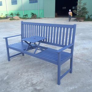 Luyten Paito Banc 3 places en bois d'acacia Ensemble de meubles de jardin d'extérieur - Product Image 1