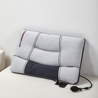 Oreiller gonflable personnalisé imperméable pour adulte, protection du cou, réglable, léger, solide, 200TC, lavable, aide au sommeil, vente en gros
