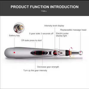 Elektronischer Edelstahl-Akupunktur stift Meridian Energy Pulse Stimulator und <span class=keywords><strong>Point</strong></span> Detector Gesichts <span class=keywords><strong>massage</strong></span> gerät und <span class=keywords><strong>Massage</strong></span> stift - Product Image 3