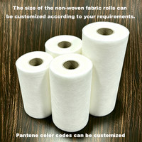 Rouleau de tissu non tissé en polypropylène 100% PP, 17,5 cm, 25 g/m², imperméable, en graphène, matière meltblown, pour masques N95 BFE