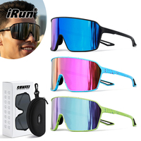 Lunettes de soleil IRun personnalisées anti-impact UV400 pour le cyclisme, la course à pied, la randonnée, le pickleball, le baseball, le volley-ball, lunettes de sport