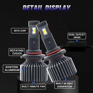 ไฟหน้ารถยนต์ XOVY ออโต้ LED กำลังสูง สว่างพิเศษ แสงโฟกัส 360 องศา รุ่น 9005 ชุดหลอดไฟ LED สำหรับรถยนต์ - Product Image 4