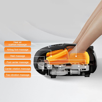 Appareil de massage électrique pour pieds et mollets, pression d'air, chaleur, vibrations, pétrissage, shiatsu, machine de massage des pieds