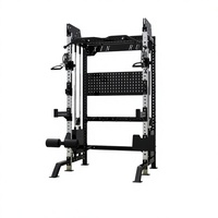 Machine Smith multi-stations, entraîneur fonctionnel, cadre en acier robuste, équipement de musculation pour l'entraînement complet du corps en salle