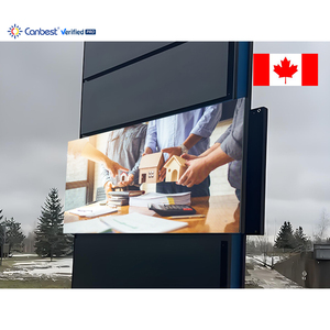 Canbest Apro p6.67 6.67 mét 2880x1280 mét 9.45x4.2ft hai mặt quảng cáo ngoài trời Màn hình hiển thị <span class=keywords><strong>LED</strong></span> trong <span class=keywords><strong>Canada</strong></span> - Product Image 4