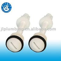 JIELIN T3101-80 Fixations modernes blanches pour réservoir de toilettes, boulons POM M10*70, installation facile