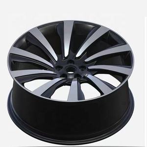 Nouvelles jantes en alliage d'aluminium sportives, finition noir brillant avec face usinée, toutes tailles, légères, 15, <span class=keywords><strong>16</strong></span>, 17, 18, 19 <span class=keywords><strong>pouces</strong></span>, design en maille - Product Image 3