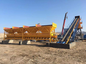 Planta Mezcladora de Concreto Eléctrica Grommy de 35m3/H con Certificación CE ISO, Planta Dosificadora JS750 con Tolva y Planta de Agregados PLD1000, Gran Venta - Product Image 6