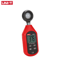 Medidor de Luz UNI-T UT383, Luxómetro Digital de 200,000 LUX, Medidor de Luminancia Lux Fc, Iluminómetro con Prueba de Máximo y Mínimo, Fotómetro