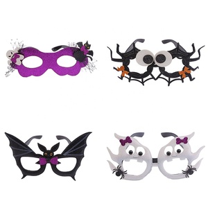 2025 disfraces de Halloween colgando malvado murciélago fantasma gafas accesorios para mujeres damas niñas truco o trato araña espeluznante banda para la cabeza - Product Image 2