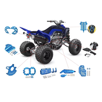 NICECNC ATV-Teile Aluminium-Zubehör Gasabdeckung Auspuffkappe für Yamaha Raptor 700 700R YFM 700 YFM700