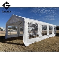 Tentes d'église à structure métallique Galaxy à vendre 10M x 20M, Tente de réception de 20M de portée, Tente extensible 12x24M personnalisée avec parois en ABS, Durable