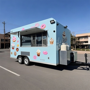 Camion de cuisine mobile 2025 pour crème glacée, bière, café, équipement de bar, équipé de DOT CE - Product Image 2