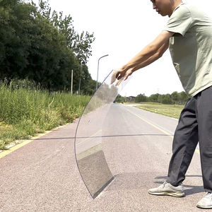 Hoja de techo de policarbonato sólido transparente Proveedores de techo de cochera tragaluz de 8mm - Product Image 4