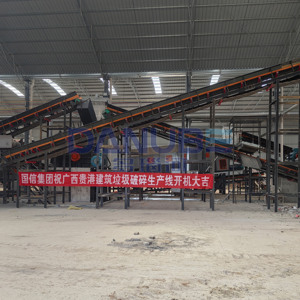 อุปกรณ์กำจัดขยะก่อสร้าง สายการคัดแยกและรีไซเคิลขยะก่อสร้างระดับเขต - Product Image 1