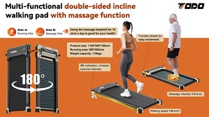 Tout nouveau tapis de marche tapis roulant entraînement à domicile intelligent 3% tapis roulant incliné avec fonction de massage portable pour la santé du corps - Product Image 5