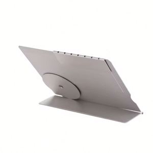 Calendrier de bureau pliable en métal OEM, cadeau promotionnel, de haute qualité, en aluminium, couleur personnalisée, sérigraphie - Product Image 4