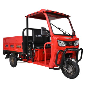 FGQ 2026 Nouveau Tricycle de <span class=keywords><strong>Transport</strong></span> de Marchandises à Benne Basculante, Charge Utile 400kg, Électrique Motorisé 1000W, 35km/h, avec Cabine et <span class=keywords><strong>Toit</strong></span> - Product Image 4