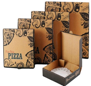Pizza corrugated paper box