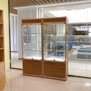 Cửa hàng trung tâm mua sắm tủ kính trưng bày nước hoa sang trọng trưng bày tủ trưng bày bán lẻ với đèn <span class=keywords><strong>LED</strong></span> - Product Image 6