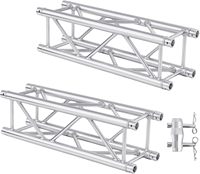 Estructura de Aluminio Plateado con Certificación TUV, 290x290mm, con Capacidad de Carga de 500kg, para Luces de Escenario DJ y Exhibiciones de Eventos