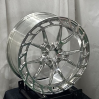 Rines Forjados Personalizados de 19 y 20 Pulgadas, 5*112 5*120, de Aleación de Aluminio Forjado Pulido, Rines Ligeros de Alta Calidad para Autos de Pasajeros A8 GLE AMG