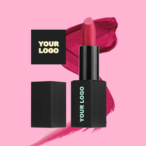 ลิปสติกเนื้อแมทกันน้ำติดทนนาน24ชั่วโมงทำจากกำมะหยี่สีแดงหรูหราแบบสั่งทำได้ตามต้องการ - Product Image 1