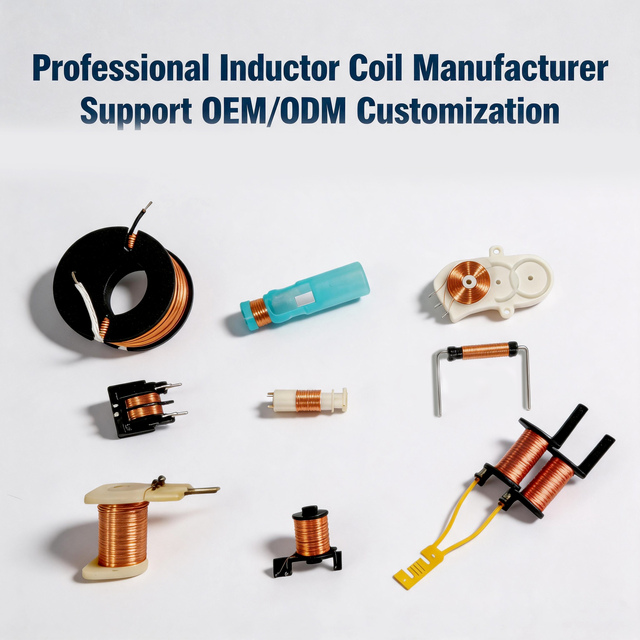Golden Eagle Custom Certified Factory Customizable Solid Iron Ferrite Core Magnetic Levitation Copper Bobbin Coil Inductor