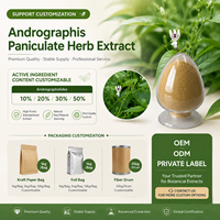 Extrait de plantes naturelles LongBio Andrographis Paniculata en poudre, Andrographolides 10%-50%, OEM ODM