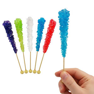 Usine en gros bas prix coloré en vrac saveur de fruits durs cristal de glace bonbons de roche sucettes bâtons bonbons Halal - Product Image 3