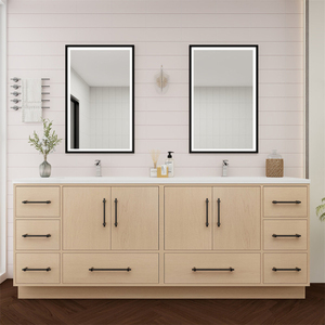 Foshan fabbrica di mobili da <span class=keywords><strong>bagno</strong></span> freestanding unità di vanità da pavimento in piedi unità di vanità con <span class=keywords><strong>lavabo</strong></span> e specchi - Product Image 2