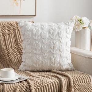 Mới Mềm Mại Và Ấm Cúng Trang Trí Mềm Mại Sang Trọng Giả Len Bông Tulip Mô Hình Sofa Ném Gối Trang Trí Trở Lại Đệm Với Core - Product Image 4