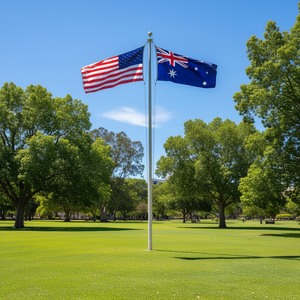 Dual Citizenship <b>Australia</b> American Citizen Pride Long Sleeve <b>T</b>-<b>Shirt</b> - Product Image 1