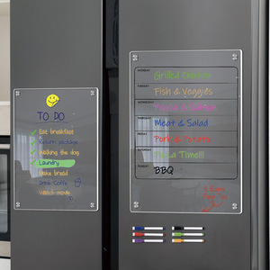 <span class=keywords><strong>Tableau</strong></span> de planification hebdomadaire magnétique en acrylique écologique YOYI, <span class=keywords><strong>tableau</strong></span> d'affichage transparent en plastique <span class=keywords><strong>effaçable</strong></span> pour messages et notes - Product Image 5