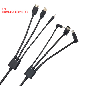 Wowemhdmi — câble USB pour caméra de jeu vidéo psx4, synchronisation, extension de câble, 3.5mm, DC 4k 60hz, vr, 5m, pour HTC VIVE - Product Image 2