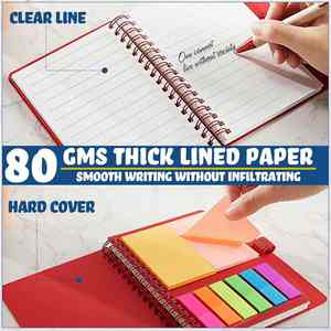 Customizable Wholesale Spiral <b>Notebook</b> <b>Set</b> with Sticky Notes Colorful Pocket <b>Notebook</b> for Office School Supplies - Product Image 4