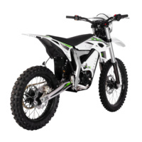 Motor Trail Listrik Ramah Lingkungan Zero-Emission New TE3 72V73A Brushless 12000W Tenaga 120km/jam Kecepatan Maksimum untuk Jalur Hutan Senyap