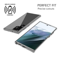 Étui de téléphone antichoc en TPU transparent de qualité supérieure Beiman pour S24 Ultra et S23 Ultra avec logo personnalisé