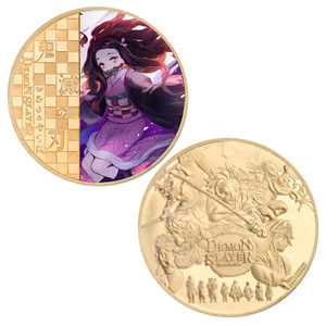 Nouvelle collection 2026 : Pièces commémoratives plaquées or 24 carats sur le thème des samouraïs d'anime japonais – 10 designs exclusifs pour collectionneurs - Product Image 2
