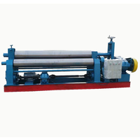 Laminoir électrique pour tôles, vitesse réglable, acier inoxydable, laminoir à trois rouleaux coniques, machine à cintrer les tôles métalliques