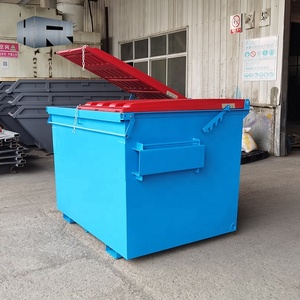 Hero 3m3 Nouveau Conteneur de Tri Frontal Écologique en Métal avec Couvercle pour la Gestion des Déchets et le Recyclage des Déchets Solides à Chargement Frontal par <span class=keywords><strong>Induction</strong></span> - Product Image 5