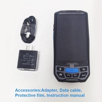 Lector de Microchip Portátil para Animales FRD6700 Android con BT WiFi 134.2kHz, Lector de Microchip ISO11784/5 FDX-B, Pantalla Táctil LCD de 4800mAh