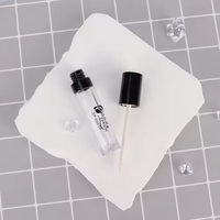 5ml Vide En Plastique Mini Clair Brillant À Lèvres Conteneur Petit Liquide Rouge À Lèvres Lipgloss Emballage Baguette Tubes