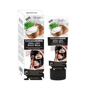 Masque facial au collagène anti-rides et hydratant de marque privée pour les soins de la peau Masques faciles à décoller au concombre