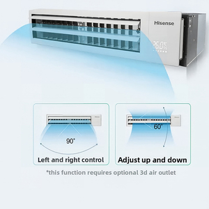 Système de climatisation VRF multi-split compact sur pied, solution HVAC R-410A à moteur centrifuge économe en énergie pour écoles et hôtels - Product Image 5