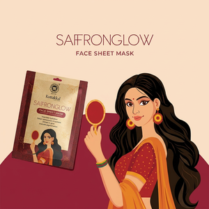 Mascarilla Facial Safronglow con Fórmula Herbal para Todo Tipo de Piel, Producto para el Cuidado de la Piel Femenina - Product Image 1