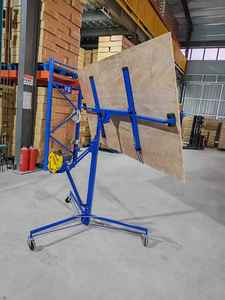 เครื่องยกยิปซั่มสำหรับติดตั้งบนเพดาน4.5เมตรเครื่องกว้านแบบแมนนวลล็อคอัตโนมัติเพื่อความปลอดภัย - Product Image 5